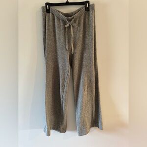Auden Heather Gray Knit Lounge Pants